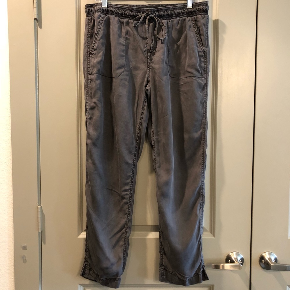 Calvin Klein Jeans | Gray Lyocell Drawstring Pants